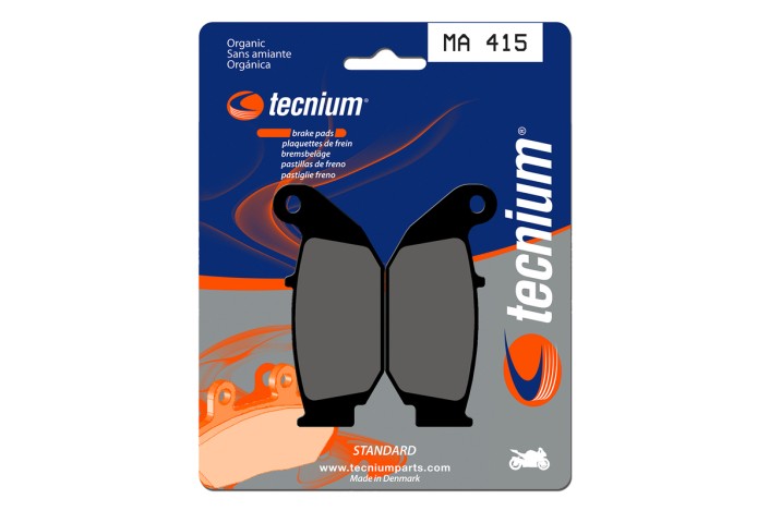 Plaquettes de frein TECNIUM route organique - MA415
