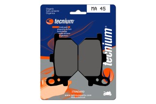 Plaquettes de frein TECNIUM route organique - MA45