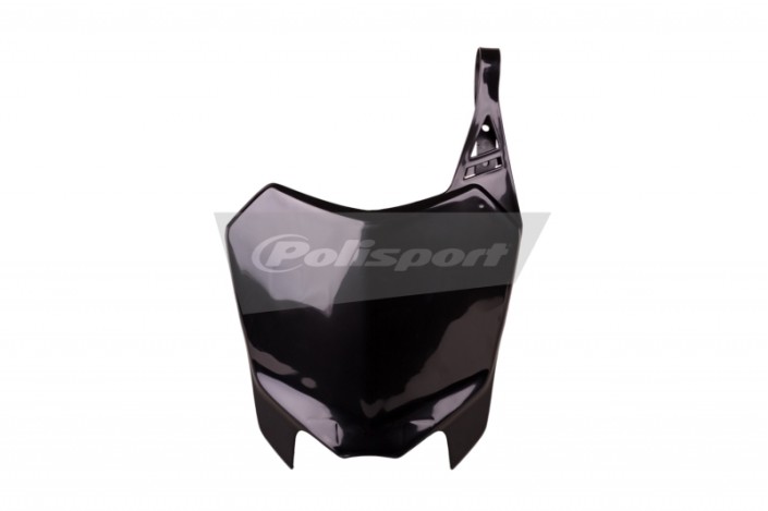Plaque numéro frontale POLISPORT noir Honda CRF110F
