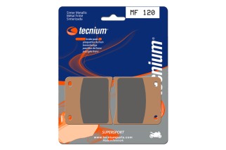 Plaquettes de frein TECNIUM Performance métal fritté - MF120