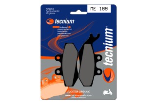 Plaquettes de frein TECNIUM Scooter organique - ME189
