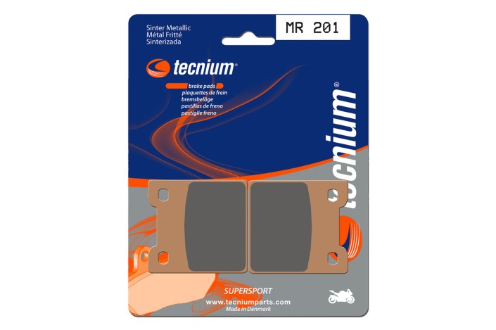 Plaquettes de frein TECNIUM Performance métal fritté - MR201