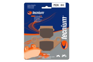 Plaquettes de frein TECNIUM MX/Quad métal fritté - MOA044