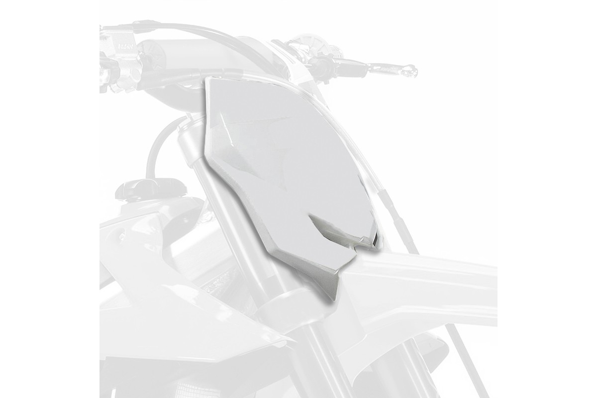 Plaque numéro frontale POLISPORT blanc Suzuki RM-Z450