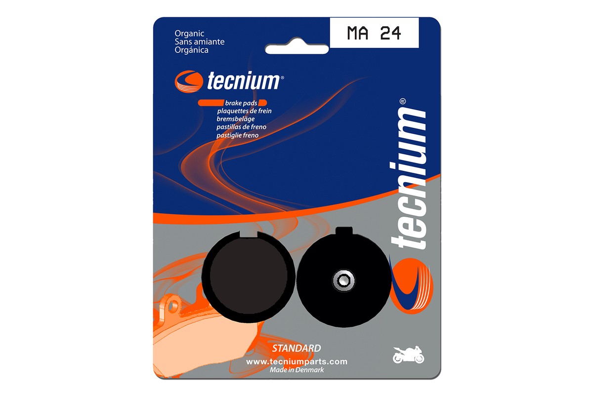 Plaquettes de frein TECNIUM route organique - MA24