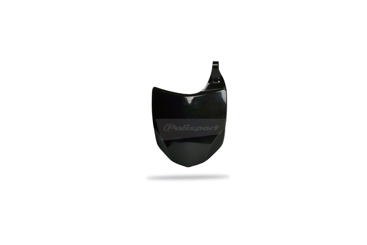 Plaque numéro frontale POLISPORT noir Kawasaki KX250F/KX450F