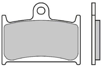 Plaquettes de frein BREMBO route métal fritté - 07SU22SA