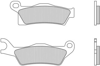 Plaquettes de frein BREMBO Off-Road métal fritté - 07GR26SD