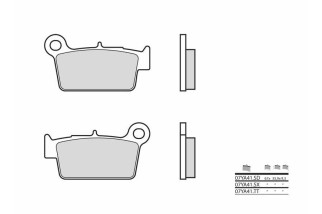 Plaquettes de frein BREMBO Off-Road métal fritté - 07YA41SX