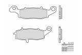 Plaquettes de frein BREMBO route métal fritté - 07KA18SA