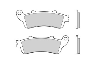 Plaquettes de frein BREMBO route carbone céramique - 07HO4308