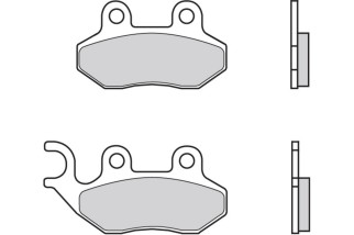 Plaquettes de frein BREMBO Scooter carbone céramique - 07005
