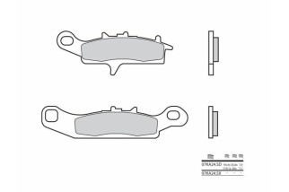 Plaquettes de frein BREMBO Off-Road métal fritté - 07KA24SX