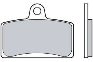 Plaquettes de frein BREMBO route métal fritté - 07GR72SA