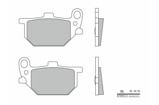 Plaquettes de frein BREMBO route carbone céramique - 07YA0413