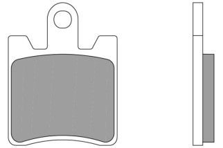 Plaquettes de frein BREMBO route carbone céramique - 07YA09CC