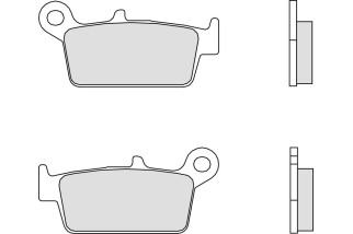 Plaquettes de frein BREMBO Off-Road métal fritté - 07HO26SX