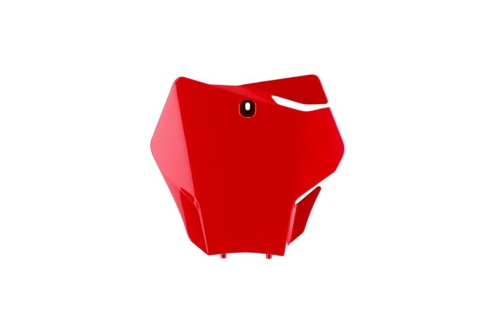 Plaque numéro frontale POLISPORT rouge Gas Gas MC