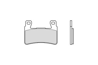 Plaquettes de frein BREMBO route/sport métal fritté - 07HO45SR