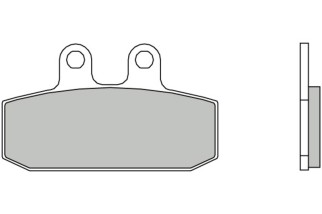 Plaquettes de frein BREMBO route carbone céramique - 07GR13CC