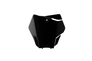 Plaque numéro frontale POLISPORT noir Gas Gas MC