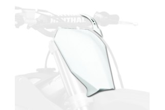 Plaque numéro frontales POLISPORT blanc Honda CRF450R/RX