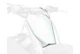 Plaque numéro frontales POLISPORT blanc Honda CRF450R/RX