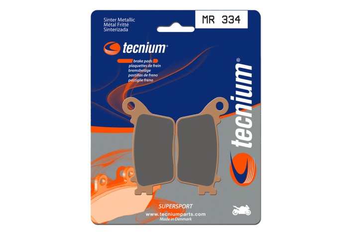 Plaquettes de frein TECNIUM Performance métal fritté - MR334