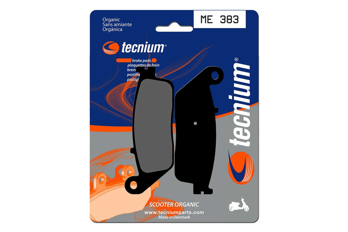Plaquettes de frein TECNIUM Scooter organique - ME383