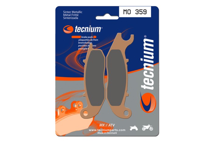 Plaquettes de frein TECNIUM MX/Quad métal fritté - MO359