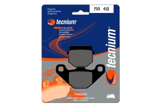 Plaquettes de frein TECNIUM route organique - MA48