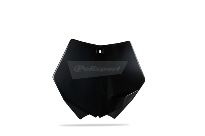 Plaque numéro frontale POLISPORT noir KTM