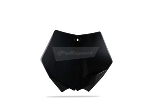 Plaque numéro frontale POLISPORT noir KTM