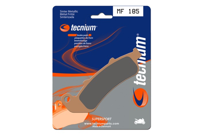 Plaquettes de frein TECNIUM Performance métal fritté - MF185