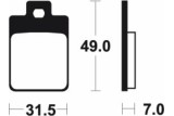 Plaquettes de frein TECNIUM Scooter organique - ME212