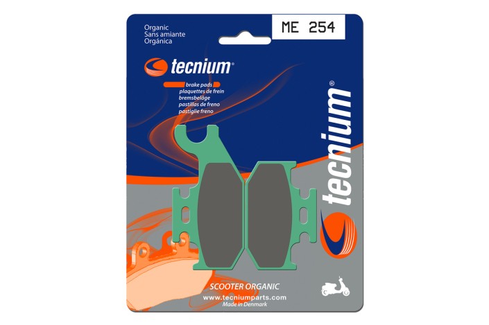 Plaquettes de frein TECNIUM Scooter organique - ME254