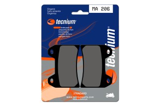 Plaquettes de frein TECNIUM route organique - MA206