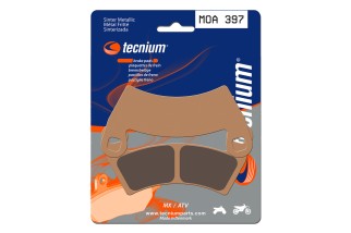 Plaquettes de frein TECNIUM MX/Quad métal fritté - MOA397