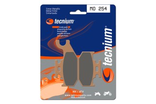 Plaquettes de frein TECNIUM MX/Quad métal fritté - MO254
