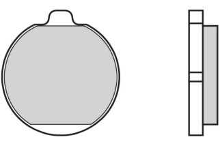 Plaquettes de frein BREMBO route carbone céramique - 07KA0414