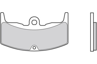 Plaquettes de frein BREMBO route carbone céramique - 07HO1406