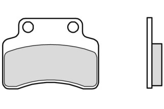 Plaquettes de frein BREMBO Scooter carbone céramique - 07018