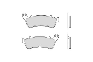 Plaquettes de frein BREMBO route métal fritté - 07HD22SA