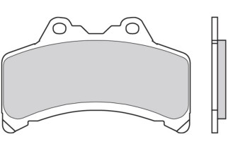 Plaquettes de frein BREMBO route carbone céramique - 07YA3108