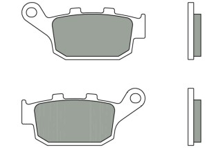 Plaquettes de frein BREMBO route carbone céramique - 07HO53CC