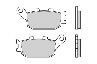 Plaquettes de frein BREMBO route carbone céramique - 07HO3607