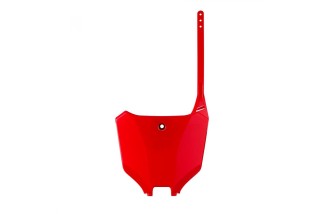 Plaque numéro frontale POLISPORT rouge Honda CRF450R