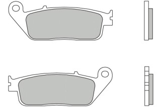 Plaquettes de frein BREMBO Scooter carbone céramique - 07074CC