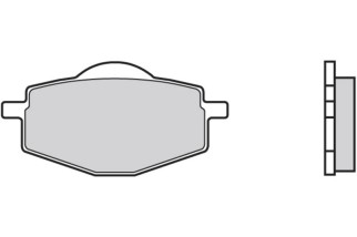 Plaquettes de frein BREMBO route carbone céramique - 07YA1407