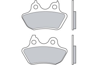 Plaquettes de frein BREMBO route métal fritté - 07HD18SP